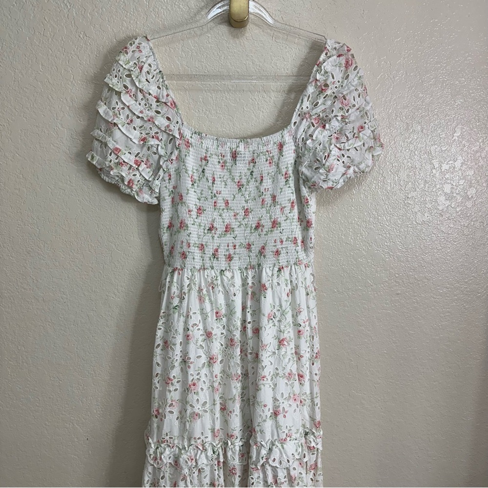 loveshackfancy Clementine floral dress Size 8 - Picture 12 of 16